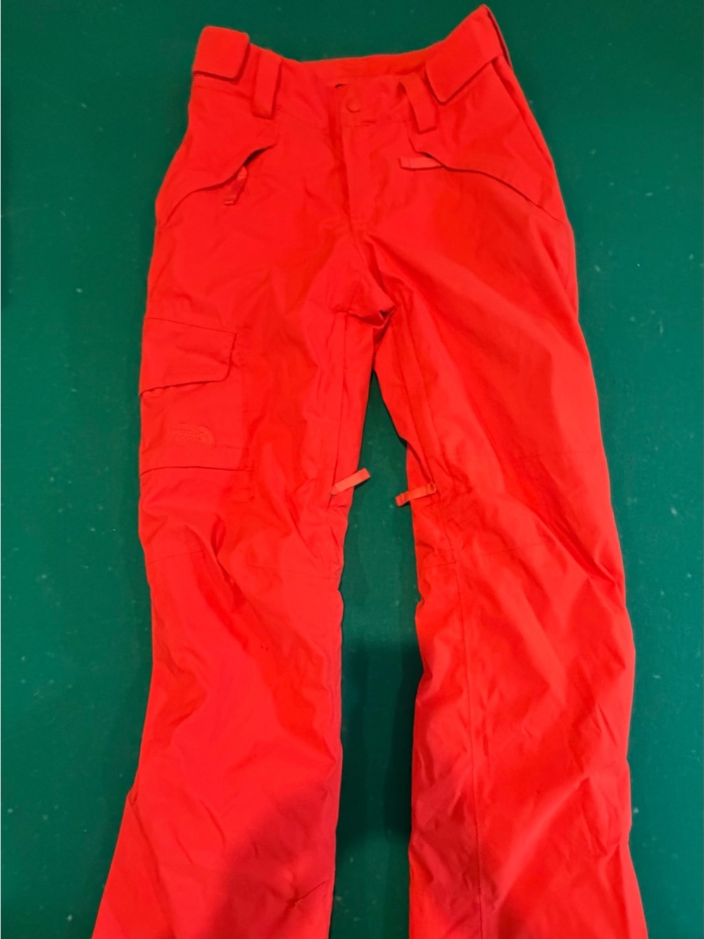 The North Face Women's Bright Orange Ski Pants